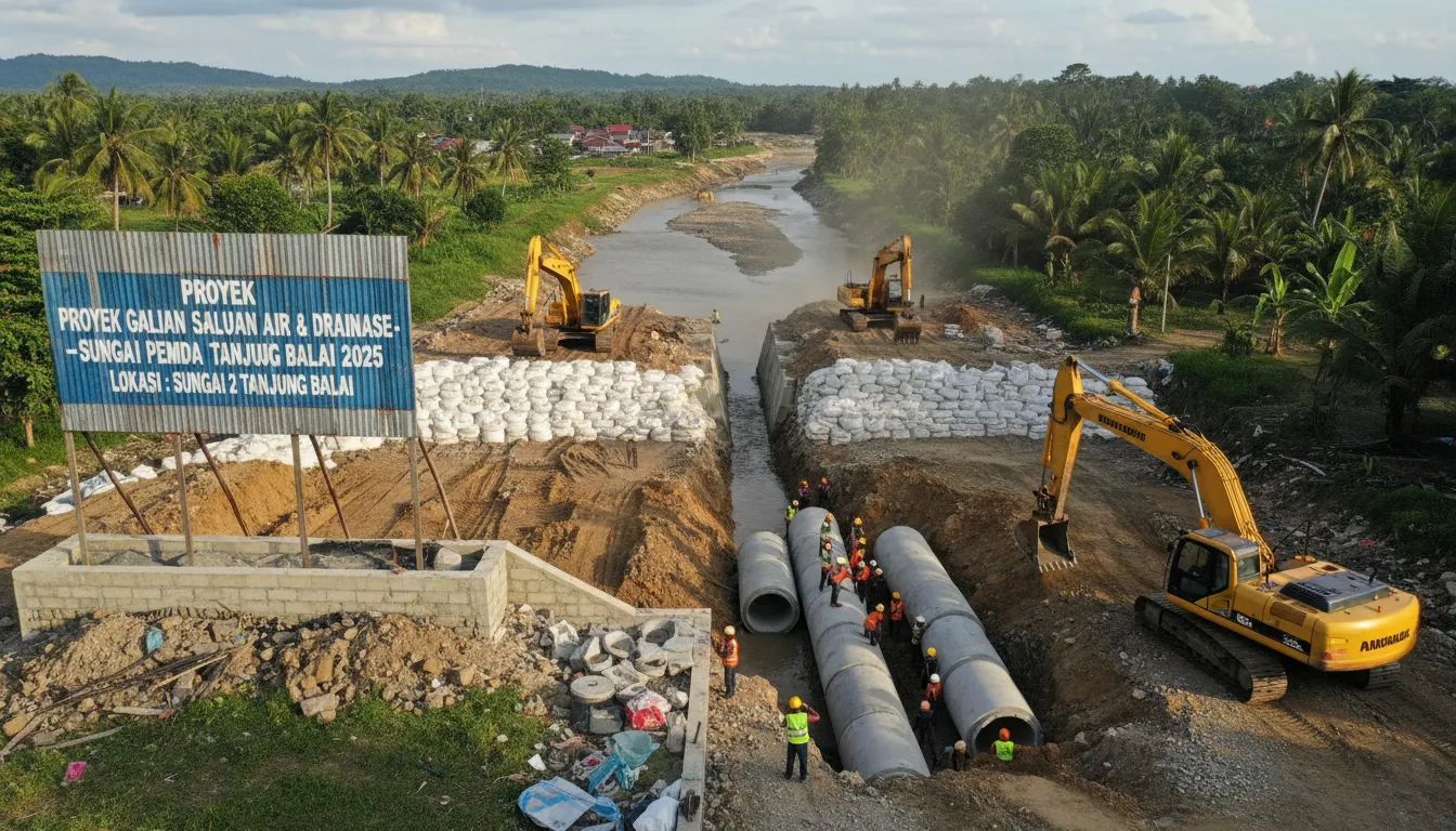 Galian Saluran Air & Drainase